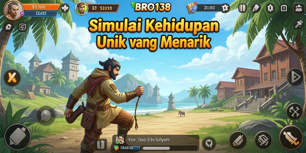 Tampilan gameplay menarik dan interaktif dari BRO138.