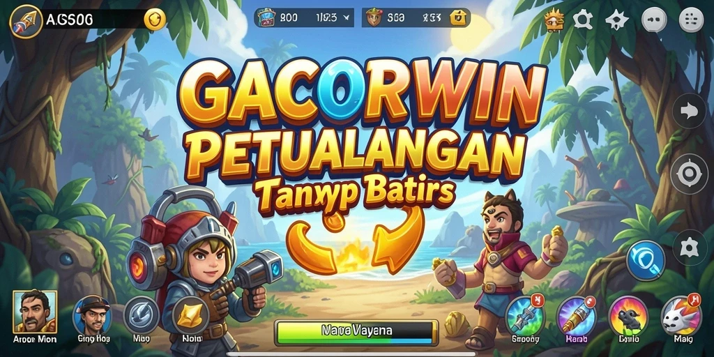 Gameplay menegangkan di dunia petualangan GACORWIN.