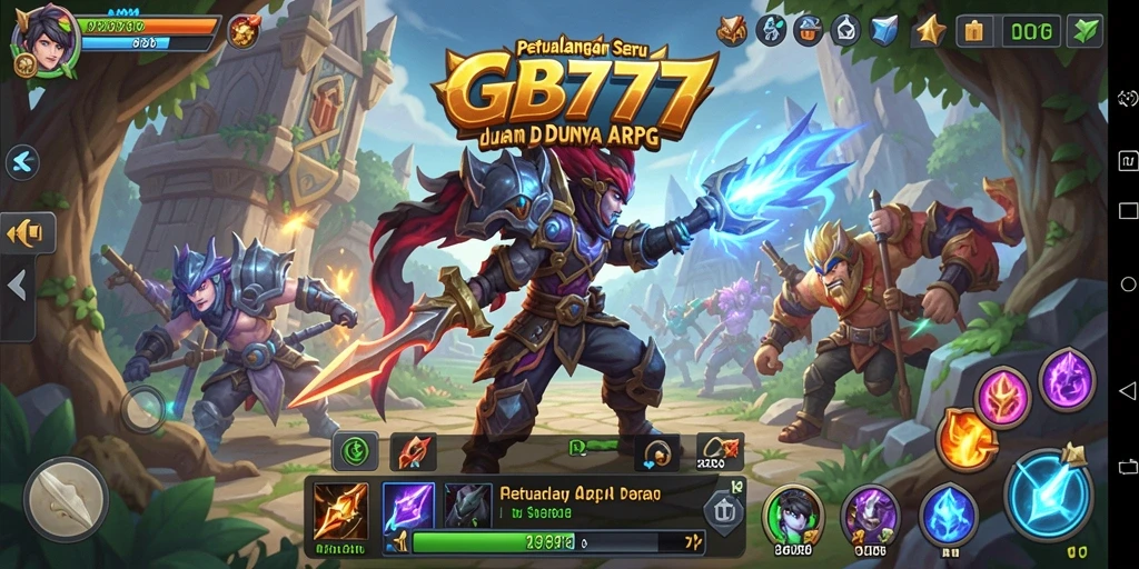 Gameplay GB777 menampilkan petualangan seru di dunia fantasi.