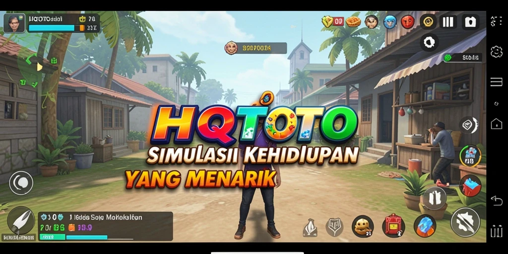 Tampilan gameplay HQTOTO yang seru dan interaktif.
