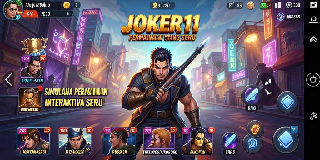 Tampilan gameplay JOKER11 yang mendalam dan interaktif.