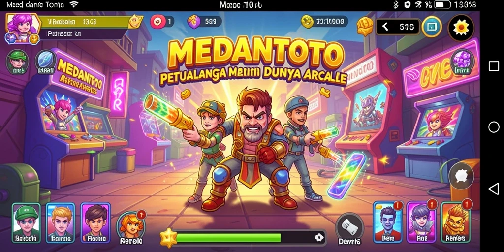 Tangkapan layar menunjukkan aksi seru dalam MEDANTOTO dengan berbagai tantangan menarik.